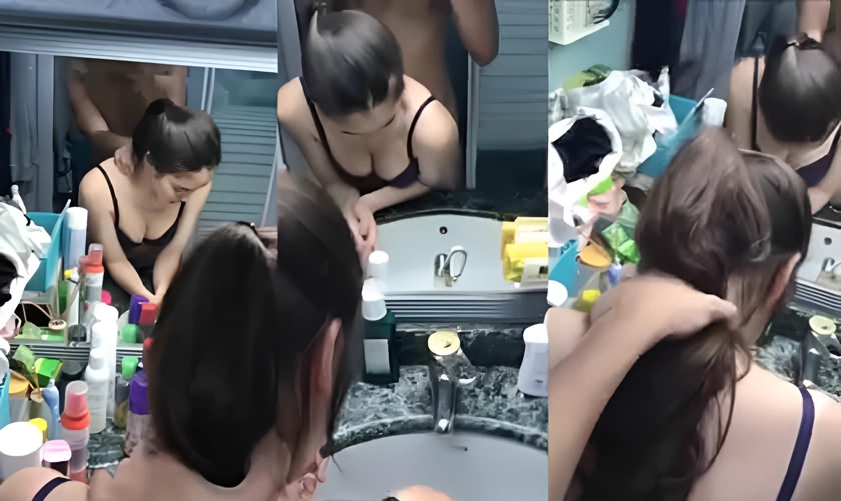 My love gets horny while you're doing your makeup